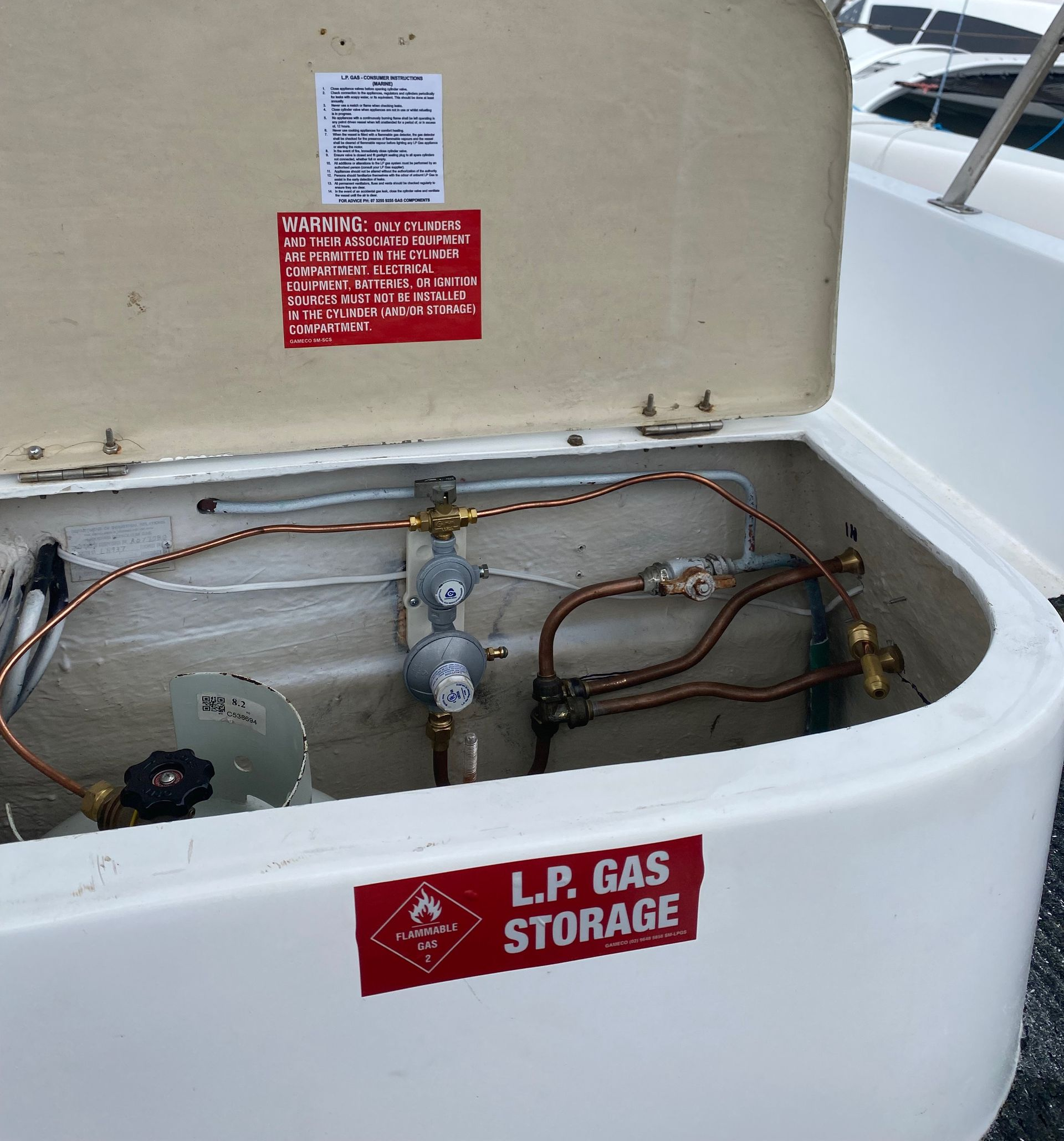 Marine gas fitter Fraser Coast