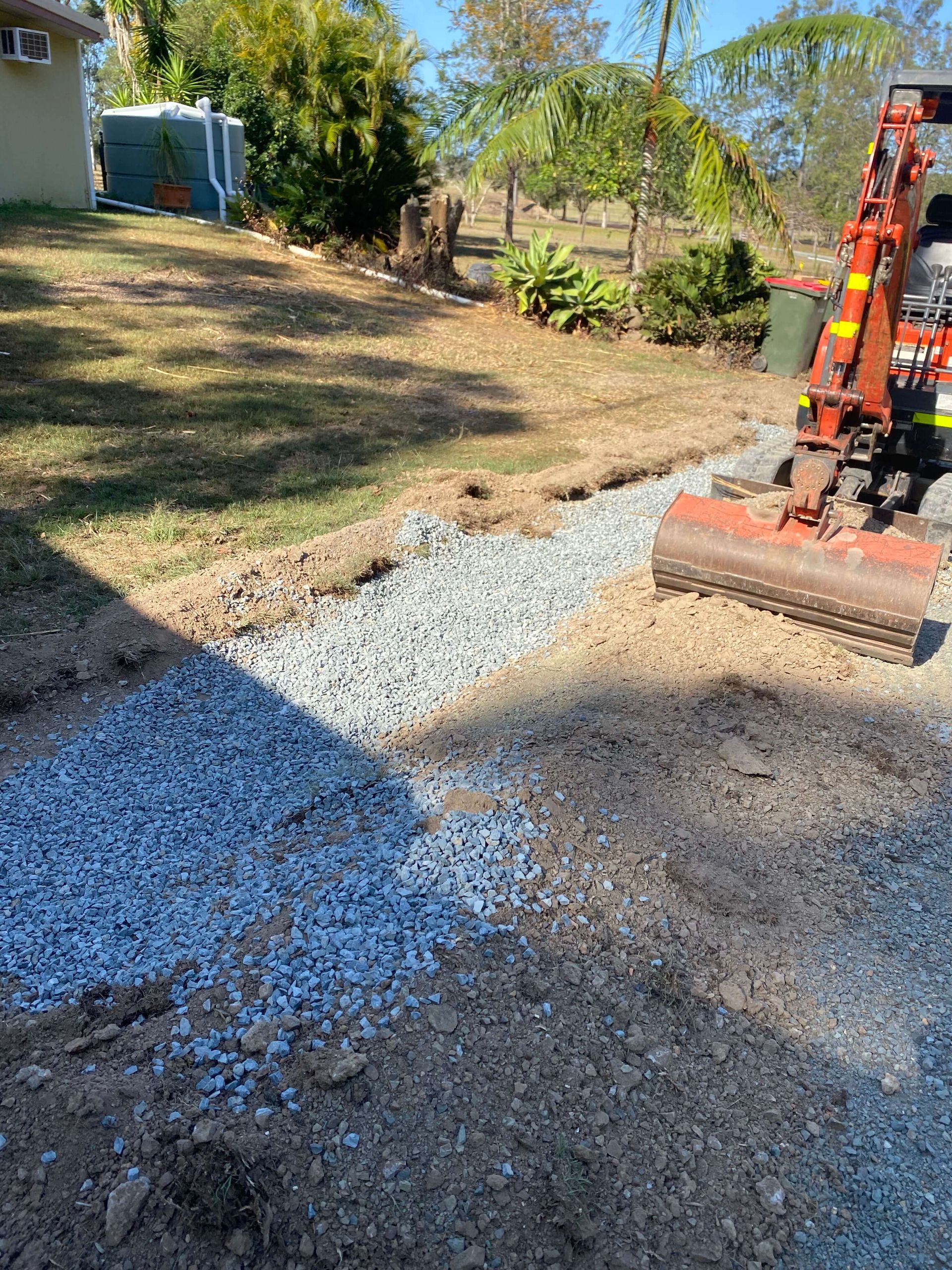 Excavator hire and operator Fraser Coast