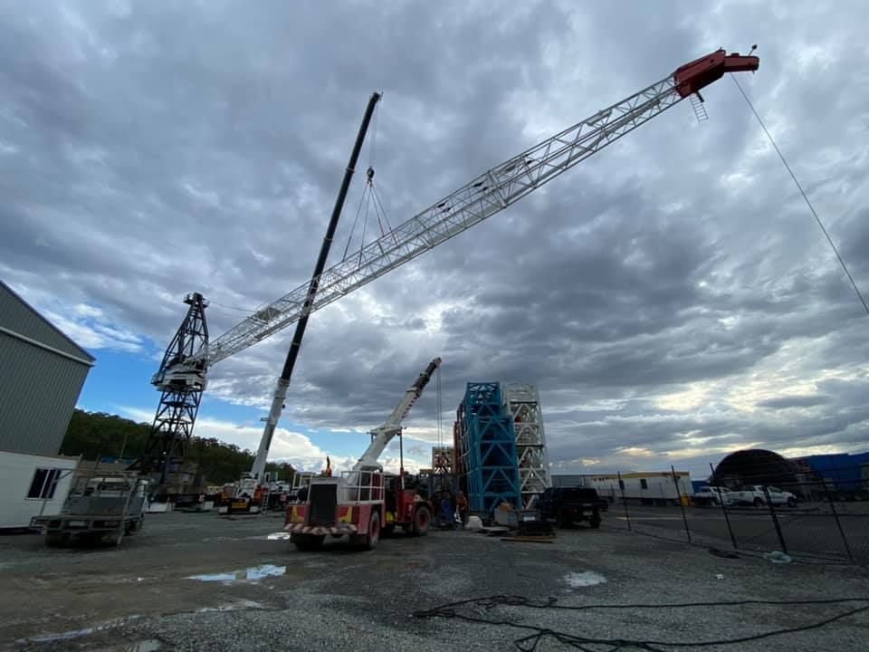 A Large Crane on Top of a Truck — East Coast Cranes in Gold Coast, QLD