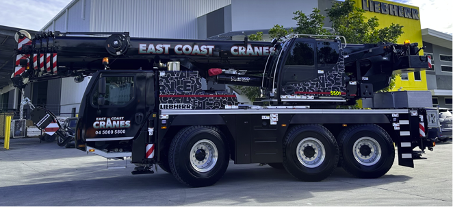 Slewer Slew Crane Hire | East Coast Cranes