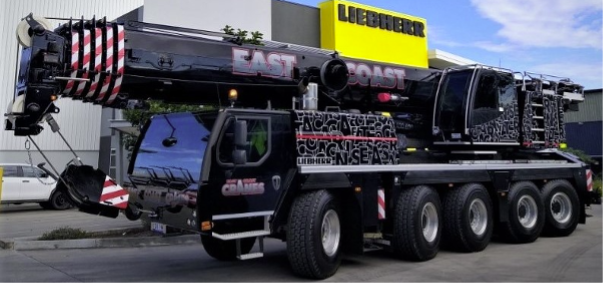 Slewer Slew Crane Hire | East Coast Cranes
