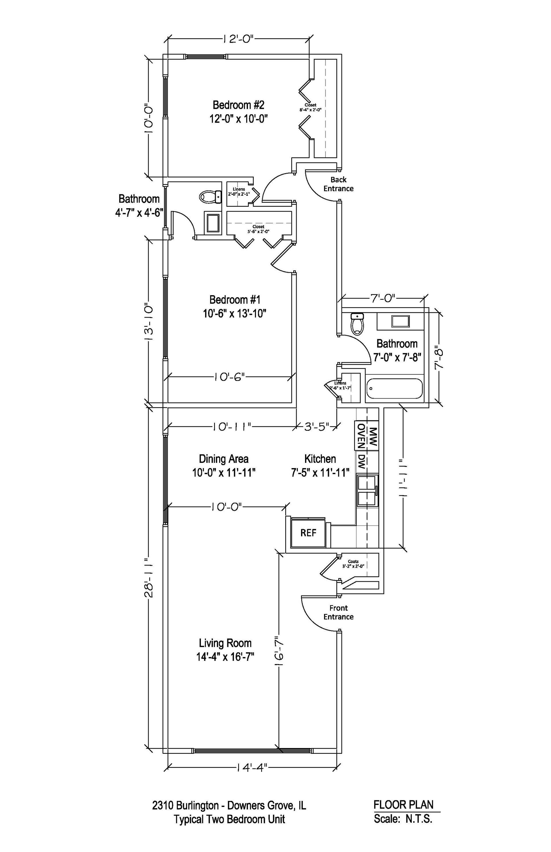 a black and white floor plan of a house .
