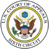 The seal of the u.s. court of appeals sixth circuit.