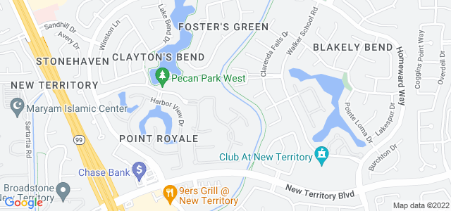 Map of business location