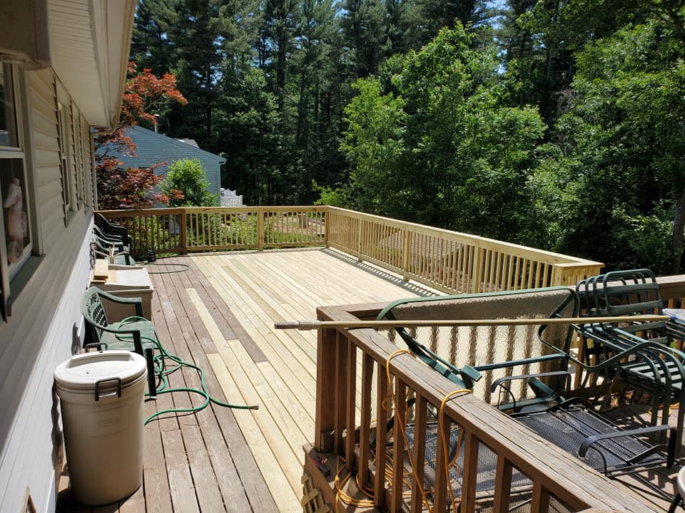 Refurnishing Deck - Nashua, NH - Rush Remodeling