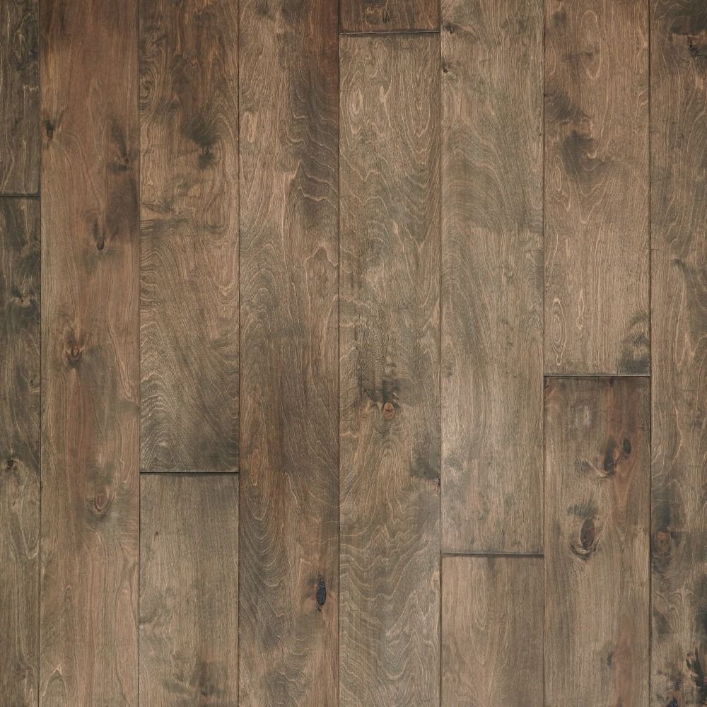 Brown wooden floorboards, vertical grain, varying shades of brown, some knots.
