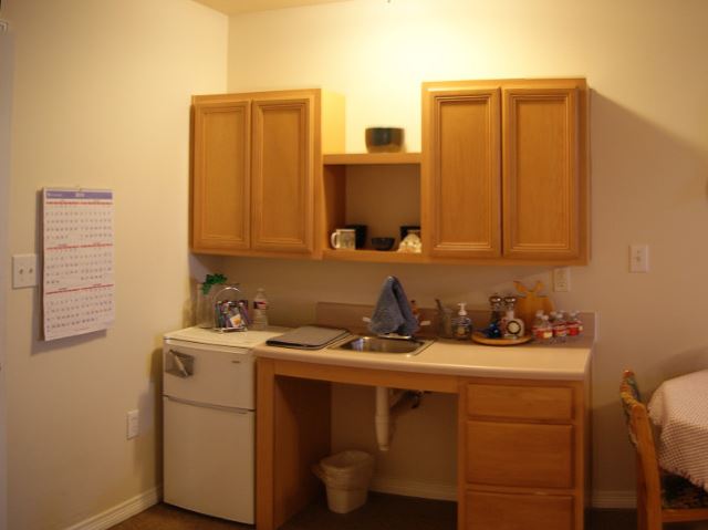 Kitchenette — Arlington, TX — Castle Rock Assisted Living
