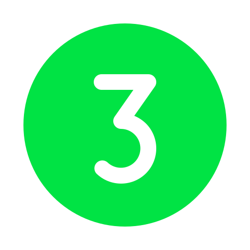 green 3 icon