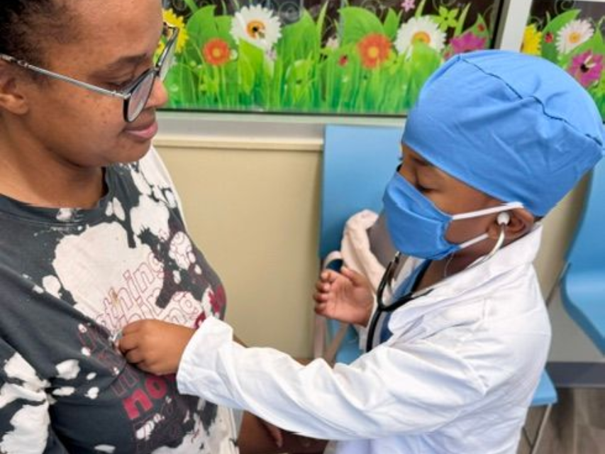 Child Playing Doctor | Magnolia Pediatrics Prairieville, LA