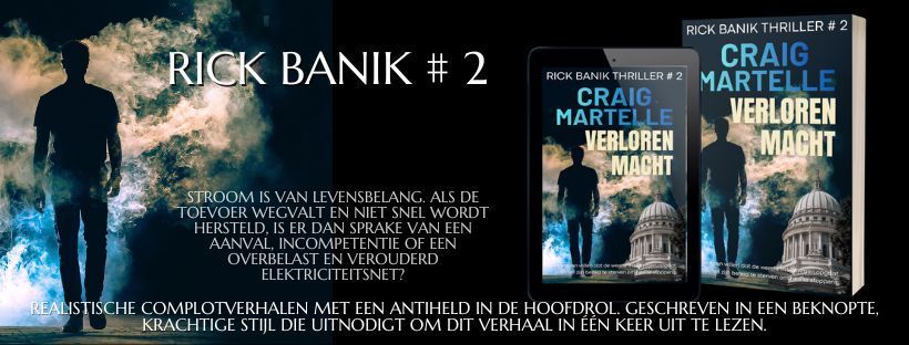 Verloren macht. Rick Banik thriller # 2 door Craig Martelle Verloren macht. Rick Banik thriller # 2 door Craig Martelle