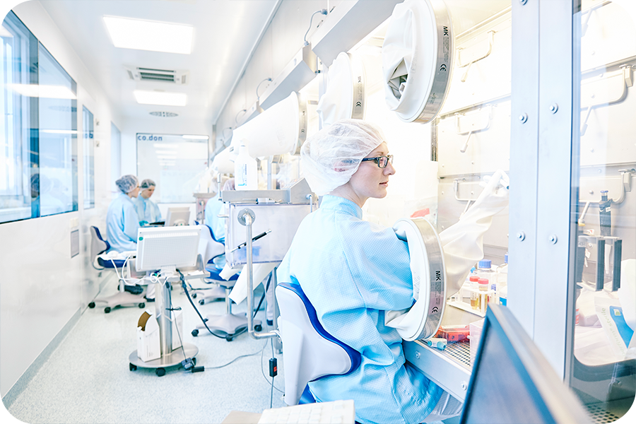 Scientists in a lab
