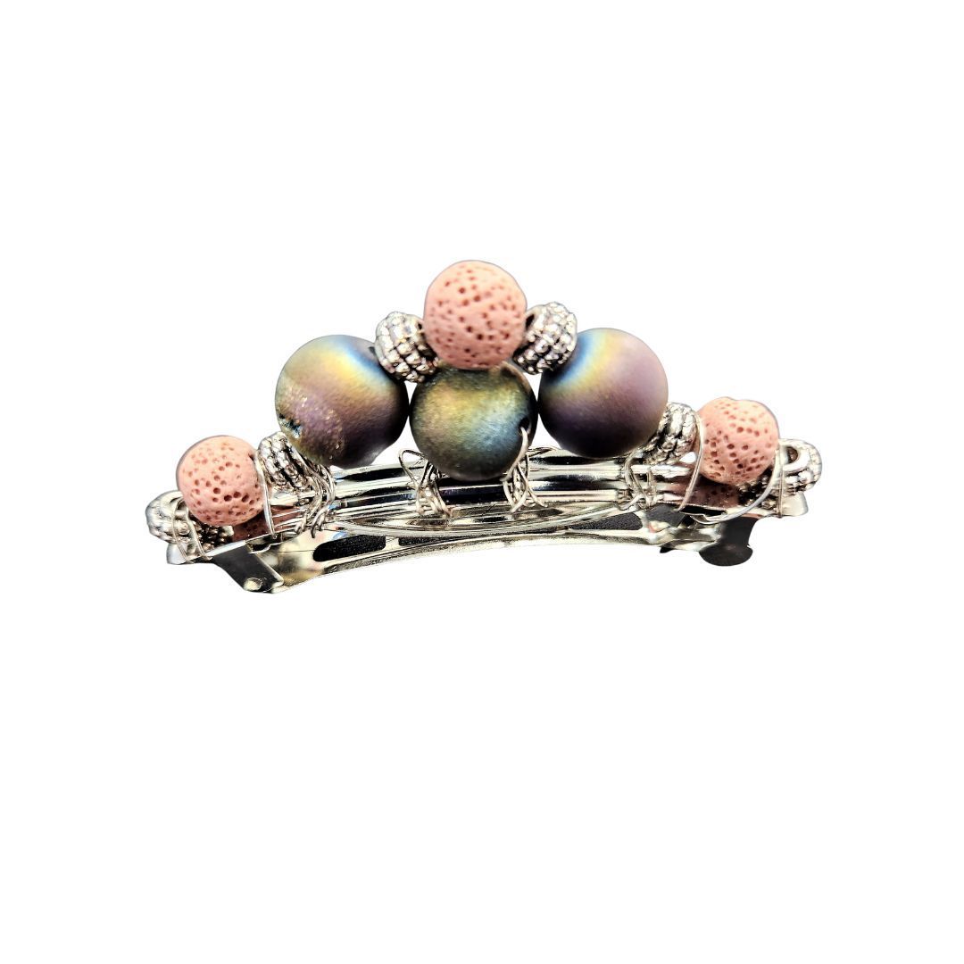 DARLING DRUZY LAVA CRYSTAL Hair Barrette