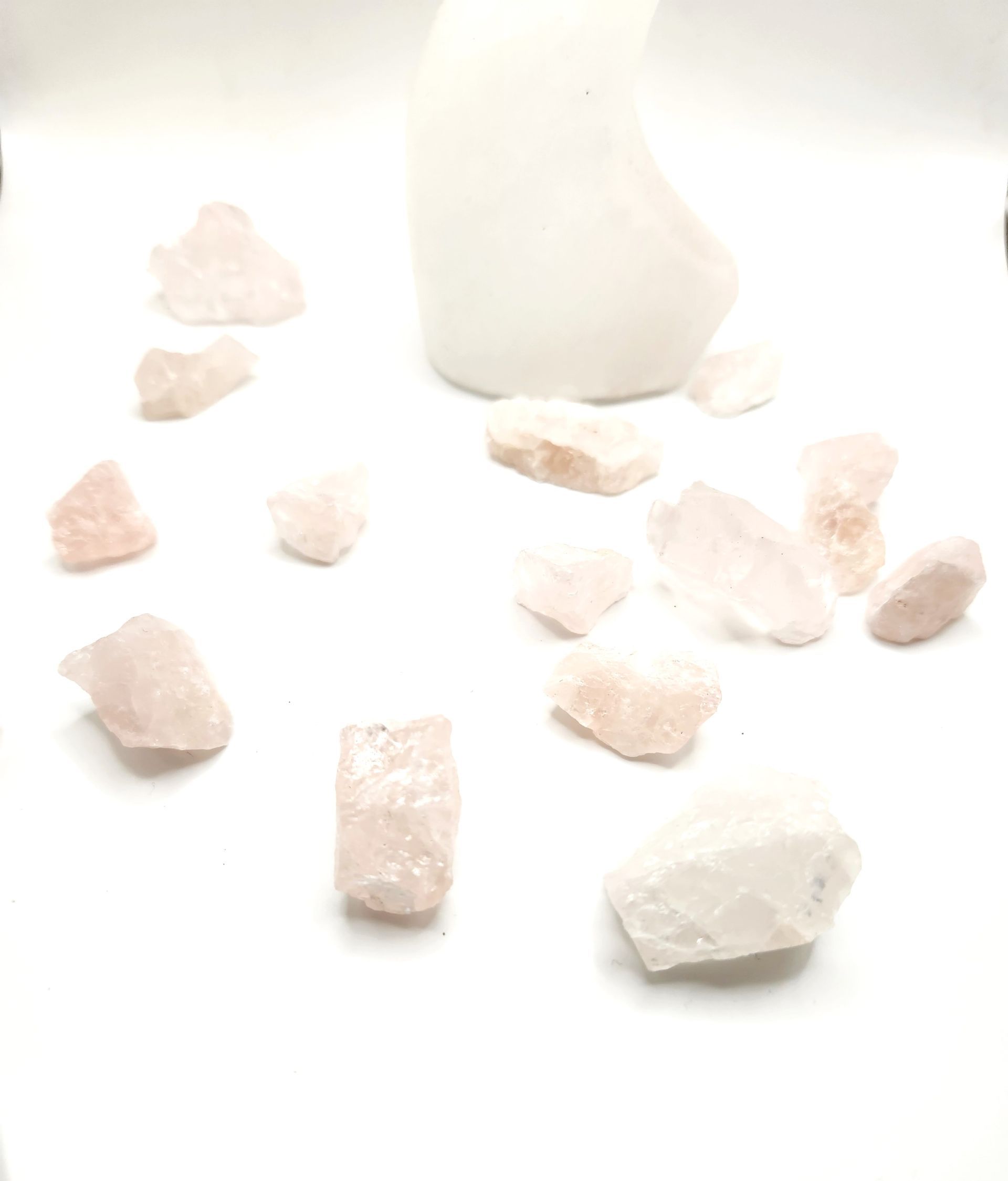 Rose Quartz Crystal Nuggets – Raw