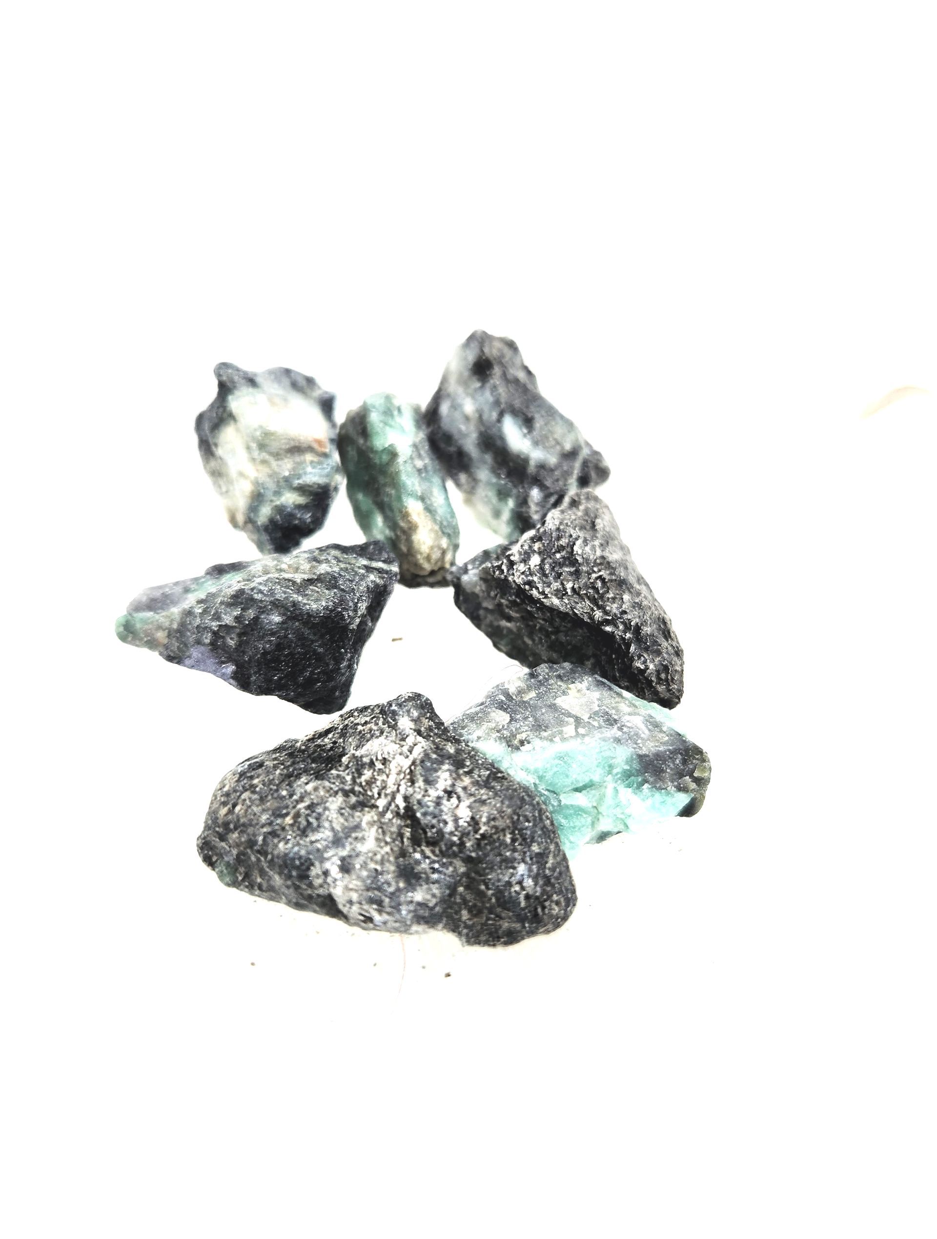 Emerald Crystal Nuggets  - Raw