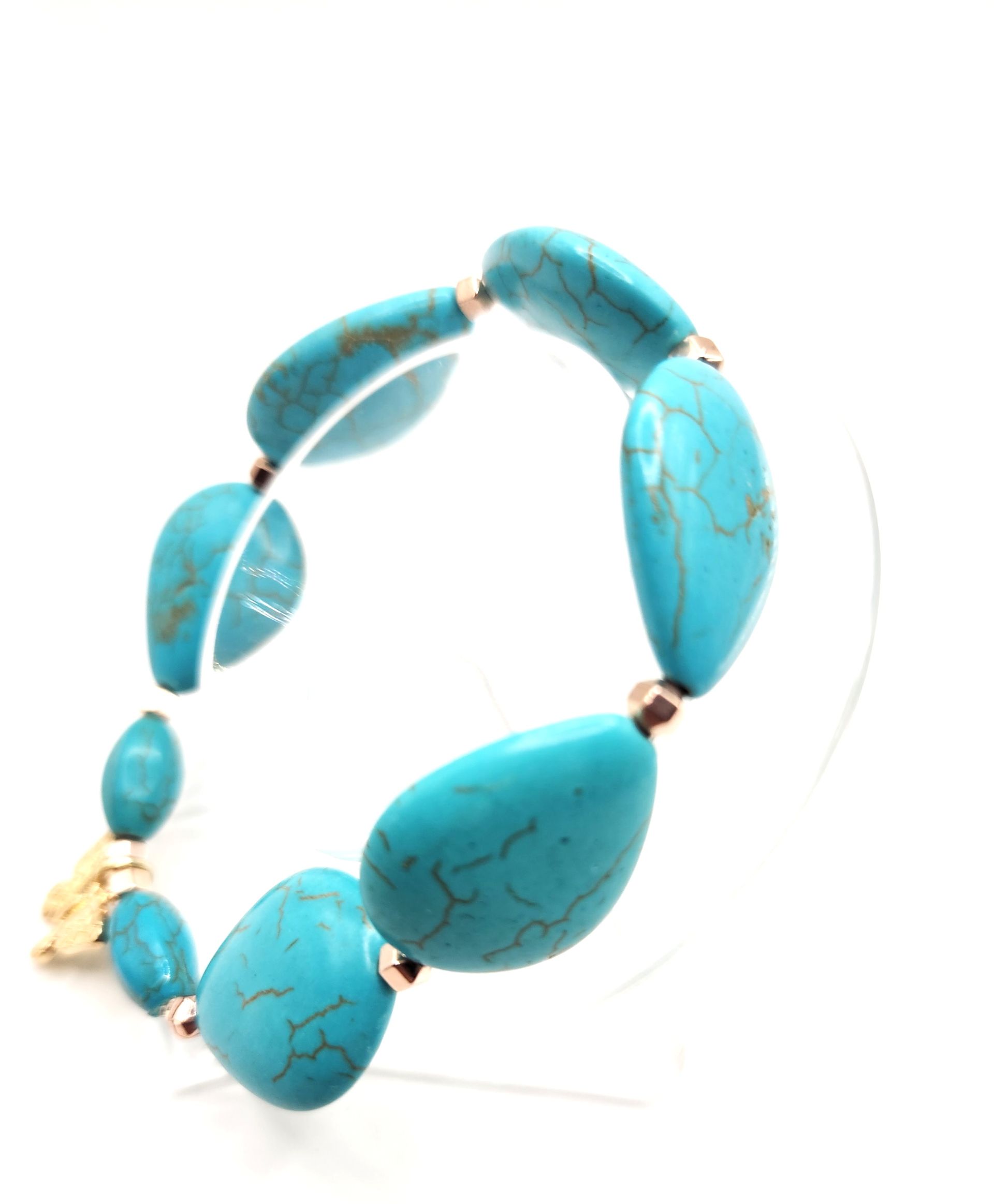 Terrific Turquoise Crystal Bracelet