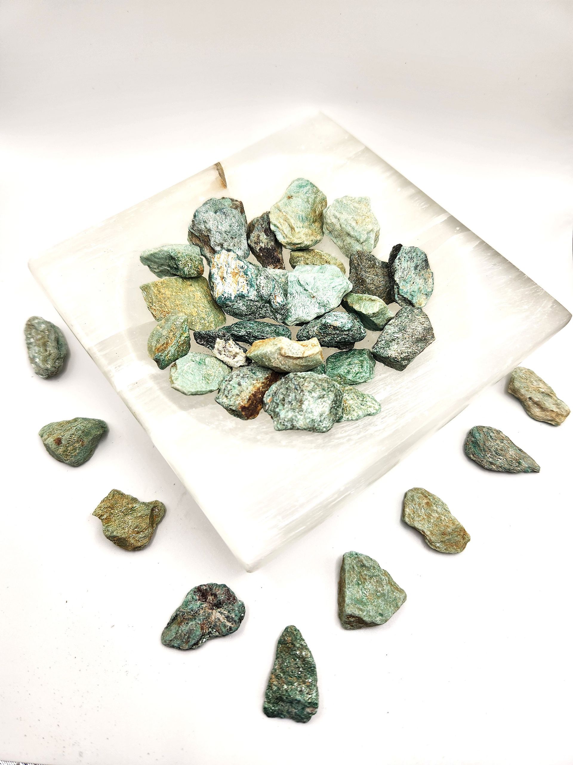 Fuchsite Crystal Nuggets - Raw