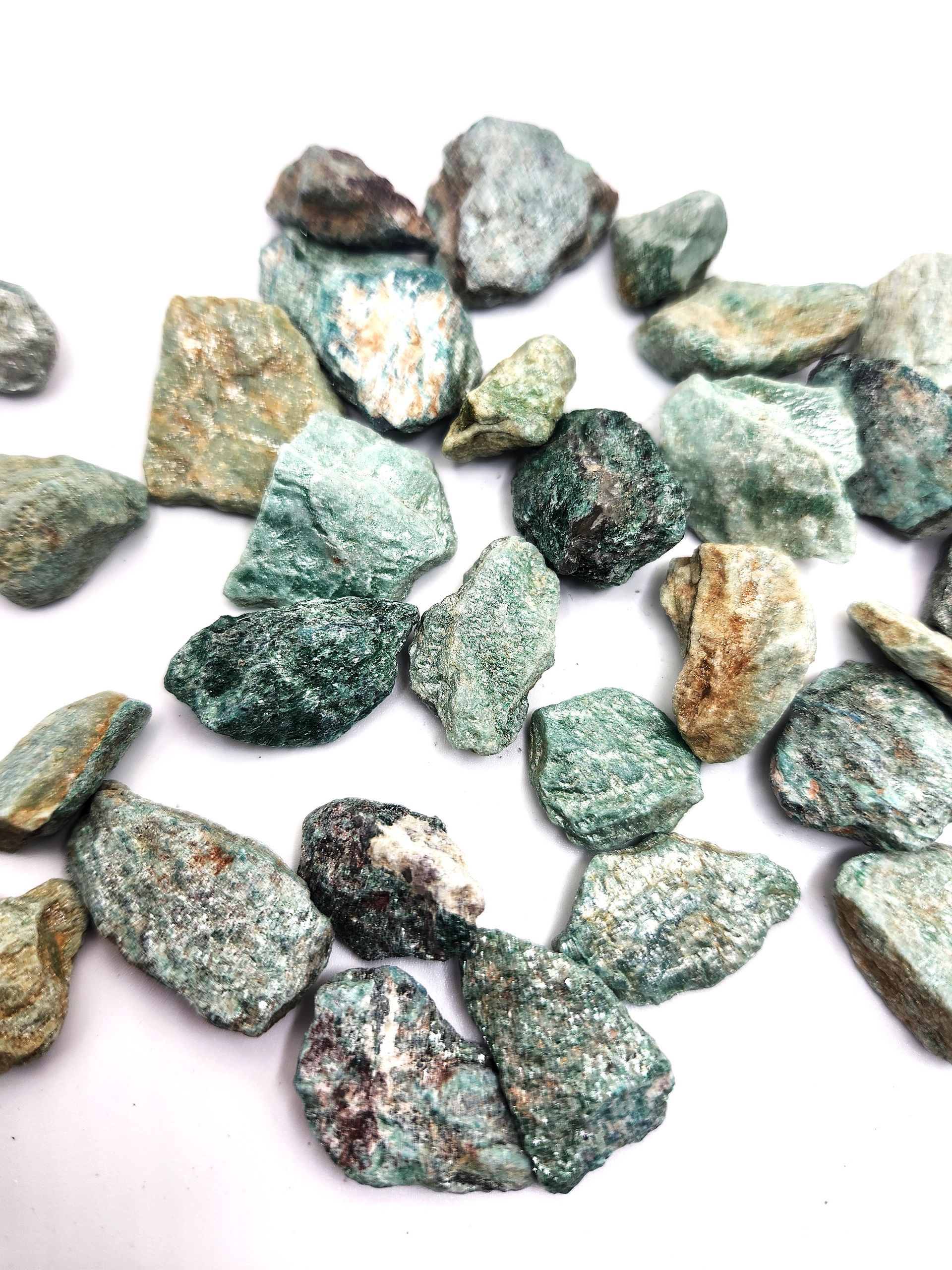 Fuchsite Crystal Nuggets - Raw