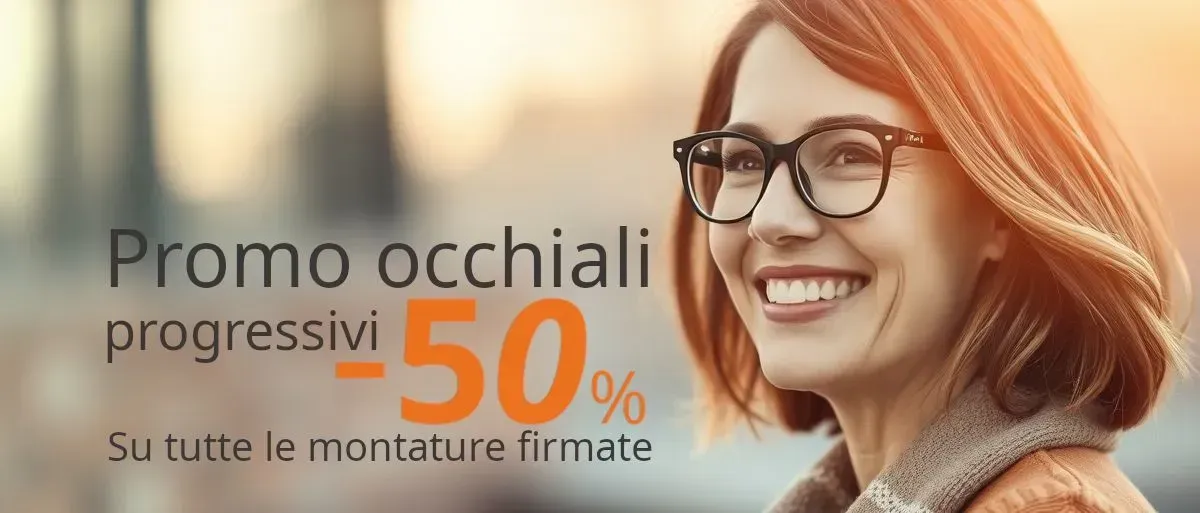 Occhiali da vista scontati con lenti antiriflesso da 110 €
