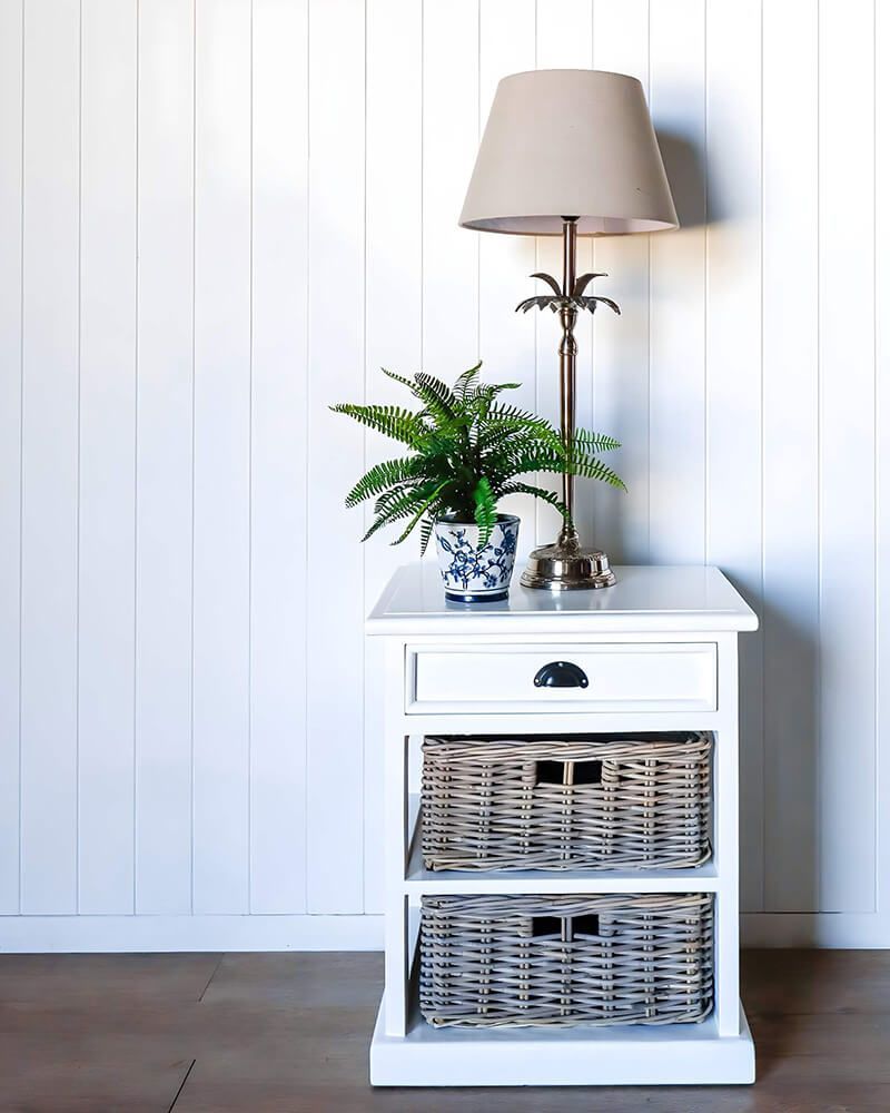 Lamp With A Metal Stand Decorated Like A Palm Tree — Tropic Living in Palm Cove, QLD