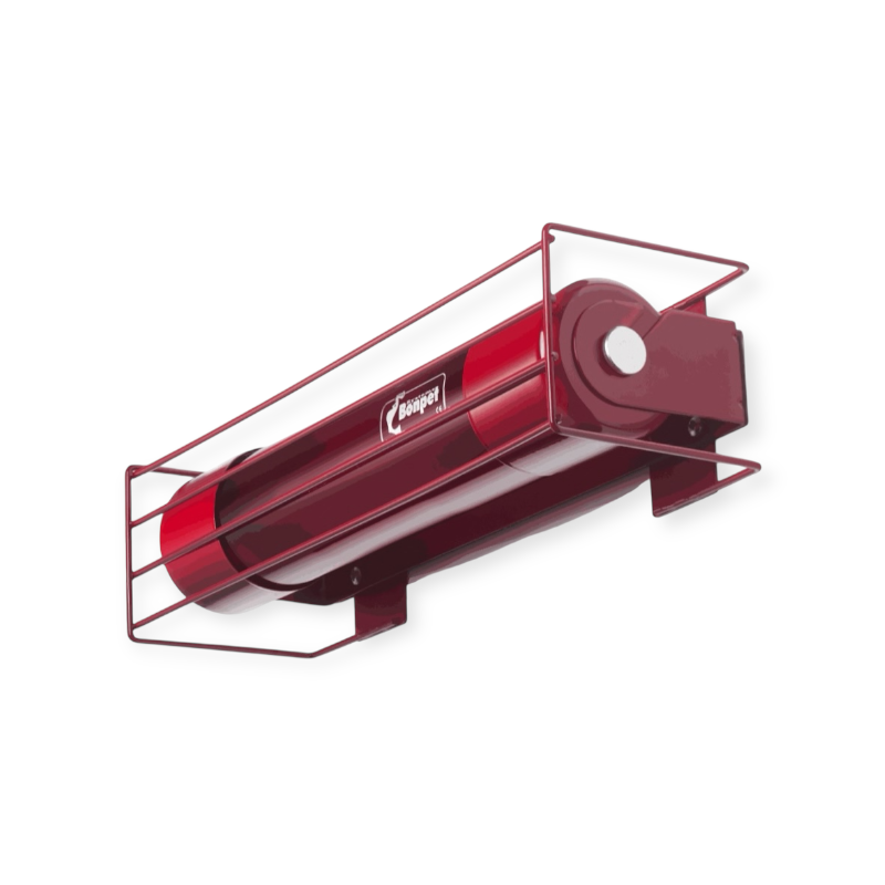 Bonpet zelfactiverende brandblusser kleur wit-chroom