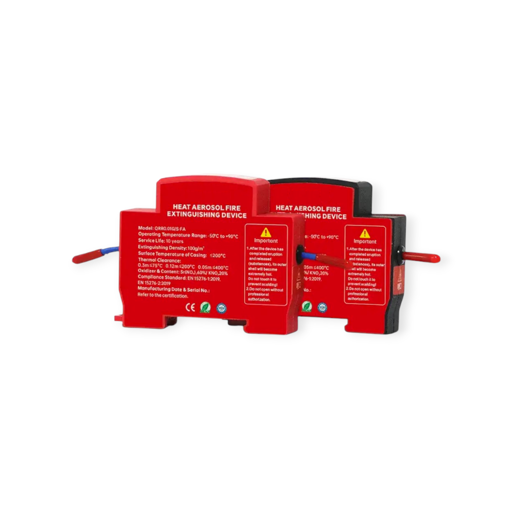 Aerosol brandblusser met thermische activering