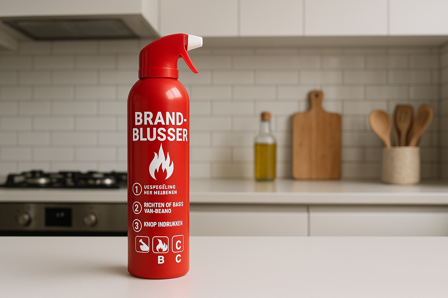 Spray schuimbrandblussers