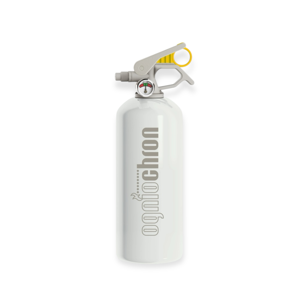 Witte schuimblusser 0,7 liter  voor thuis