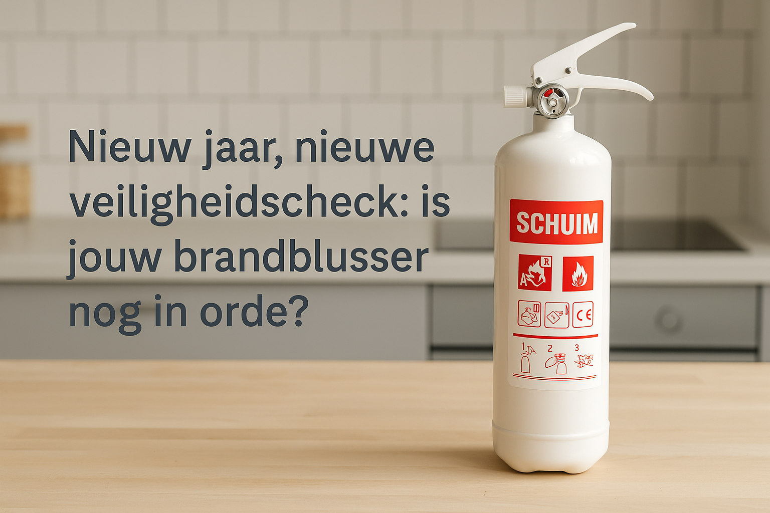 Zijn jou brandblussers al gekeurd?