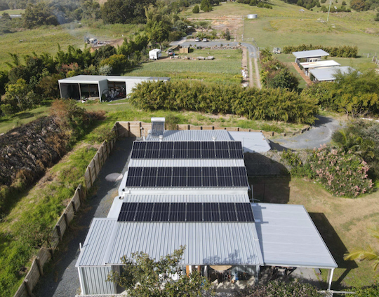 Solar Panel On The Top Of The Roof — All Roof Restorations & Solar In Northern Rivers, NSW