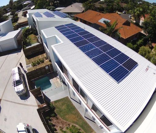 Top View Solar Panels — All Roof Restorations & Solar In Northern Rivers, NSW