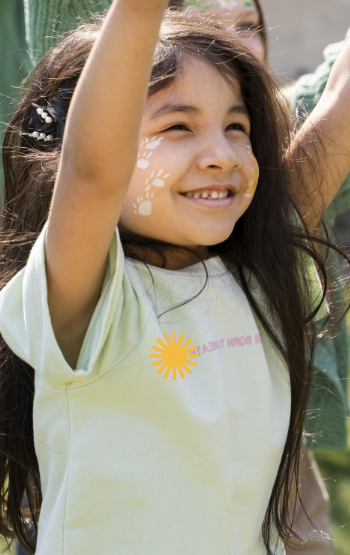 Little girl smiling - Mosaic Church, Freeport, FL