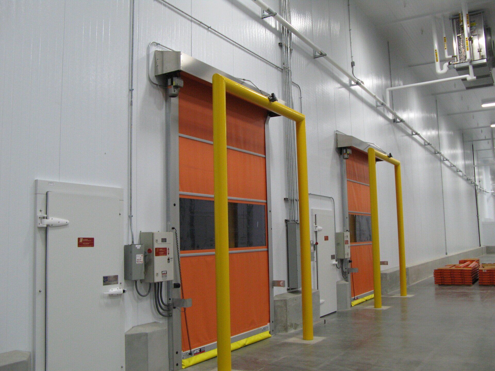 Impact resistant dock doors