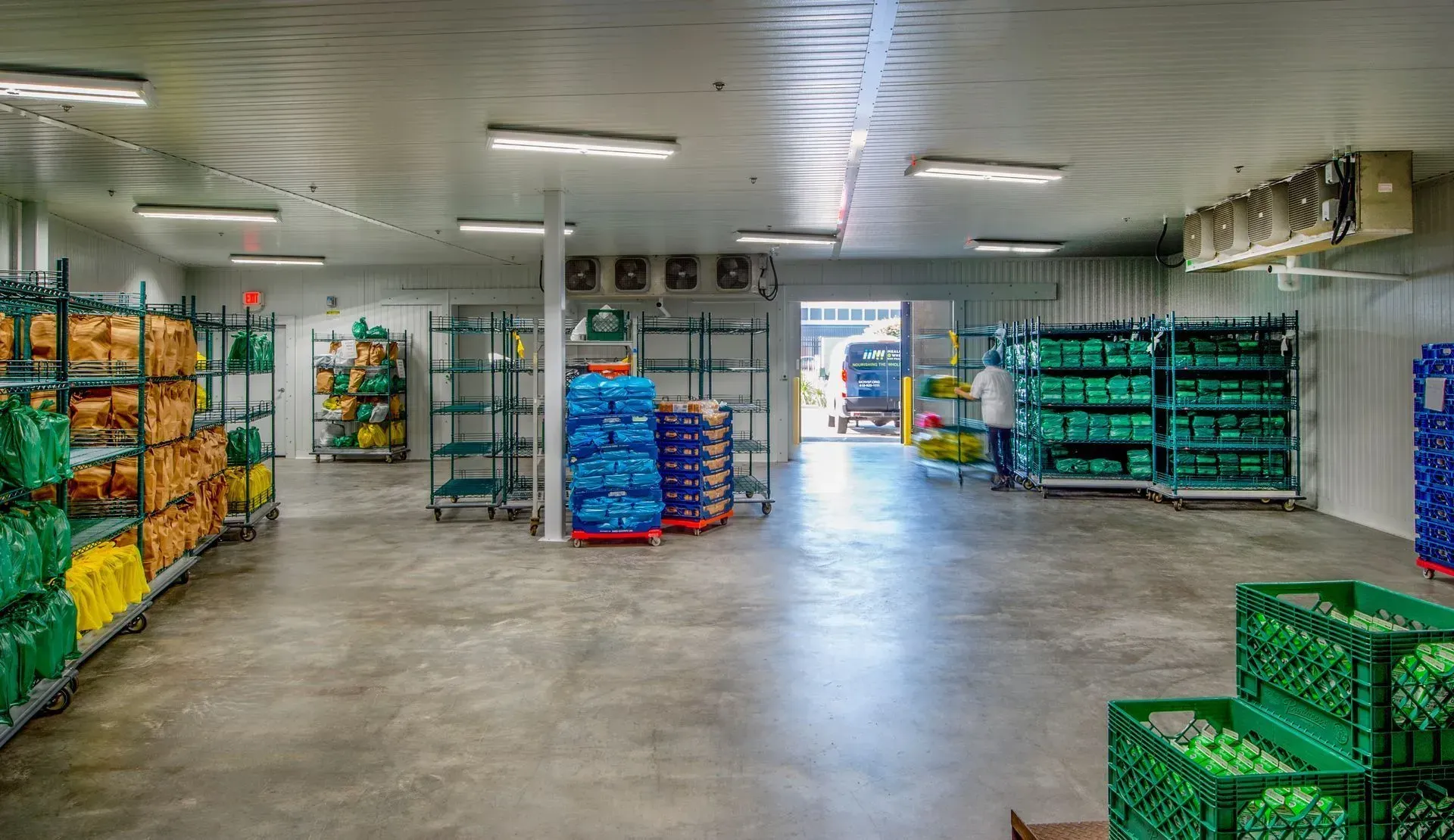 cold storage building design and cold room floor construction