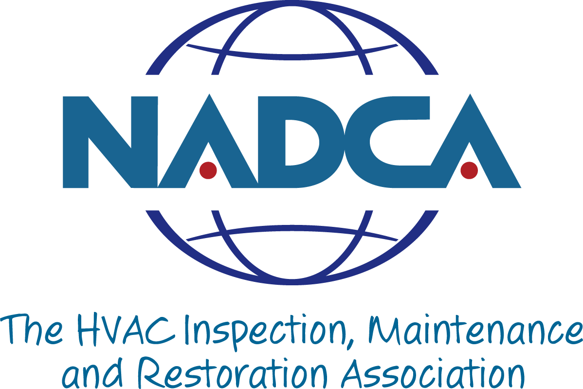 The nadca logo has a globe in the middle of it.