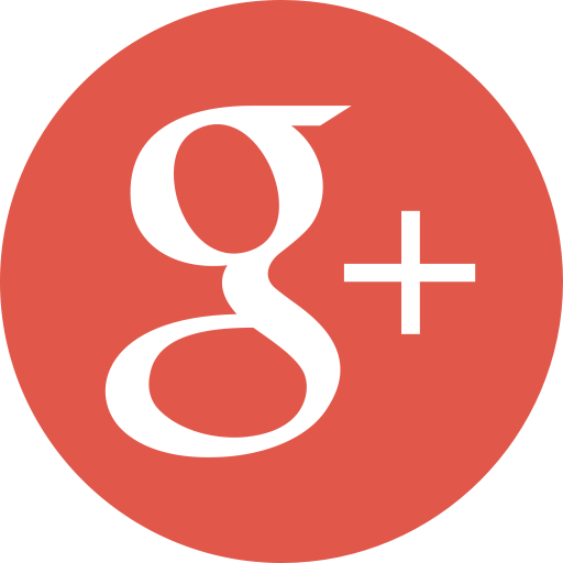 The Google Plus logo featuring a white lowercase