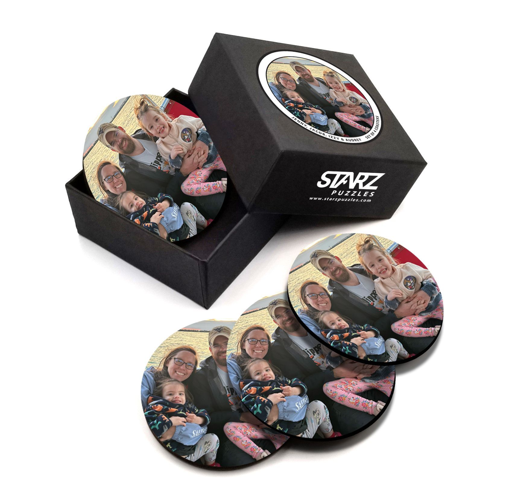 Starz Puzzles Custom Coasters