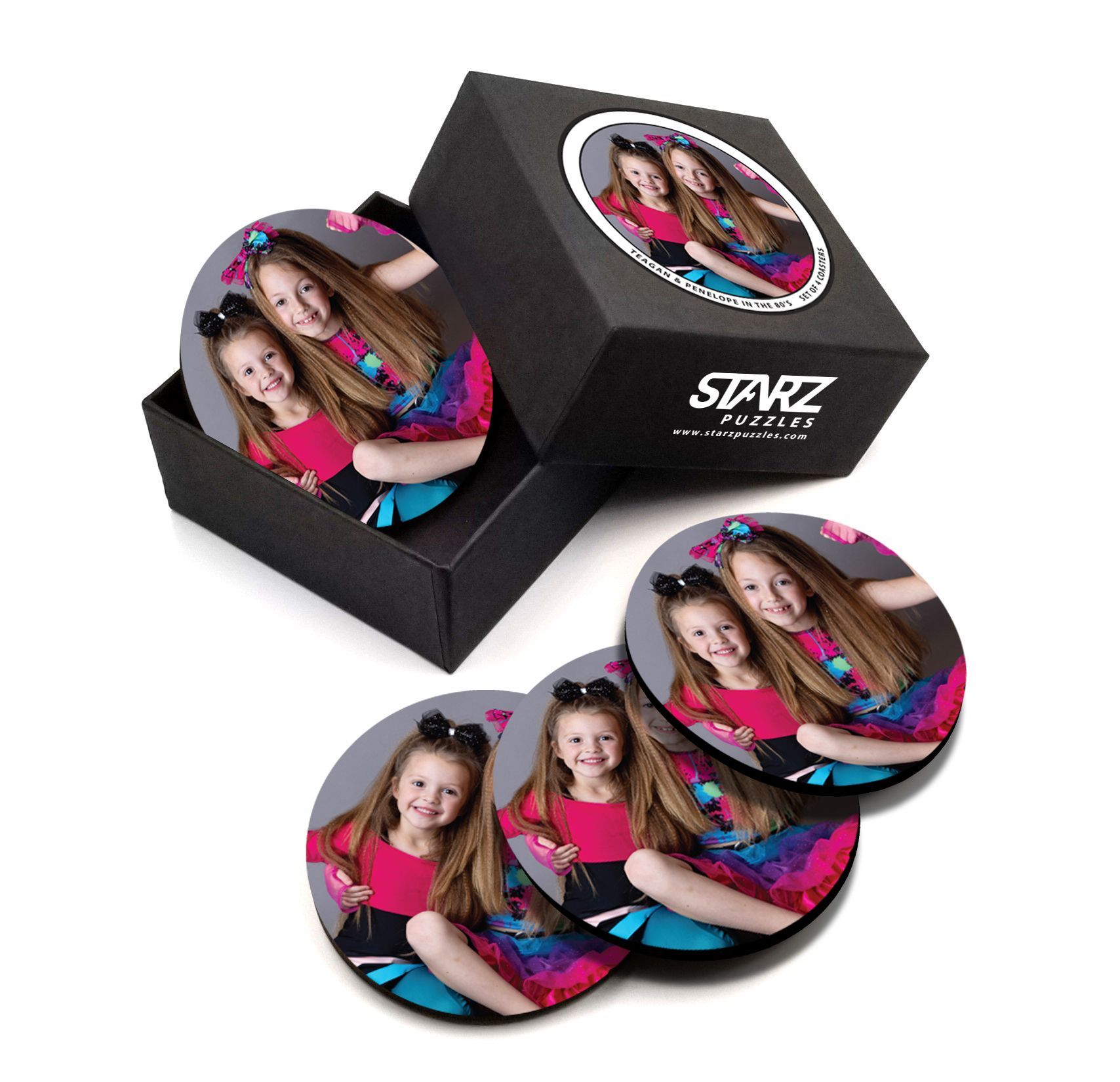 Starz Puzzles Custom Coaster Set