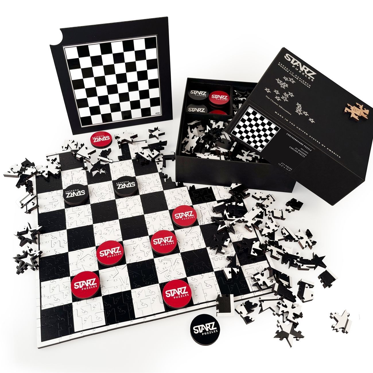 Starz Checkerboard Puzzle Set