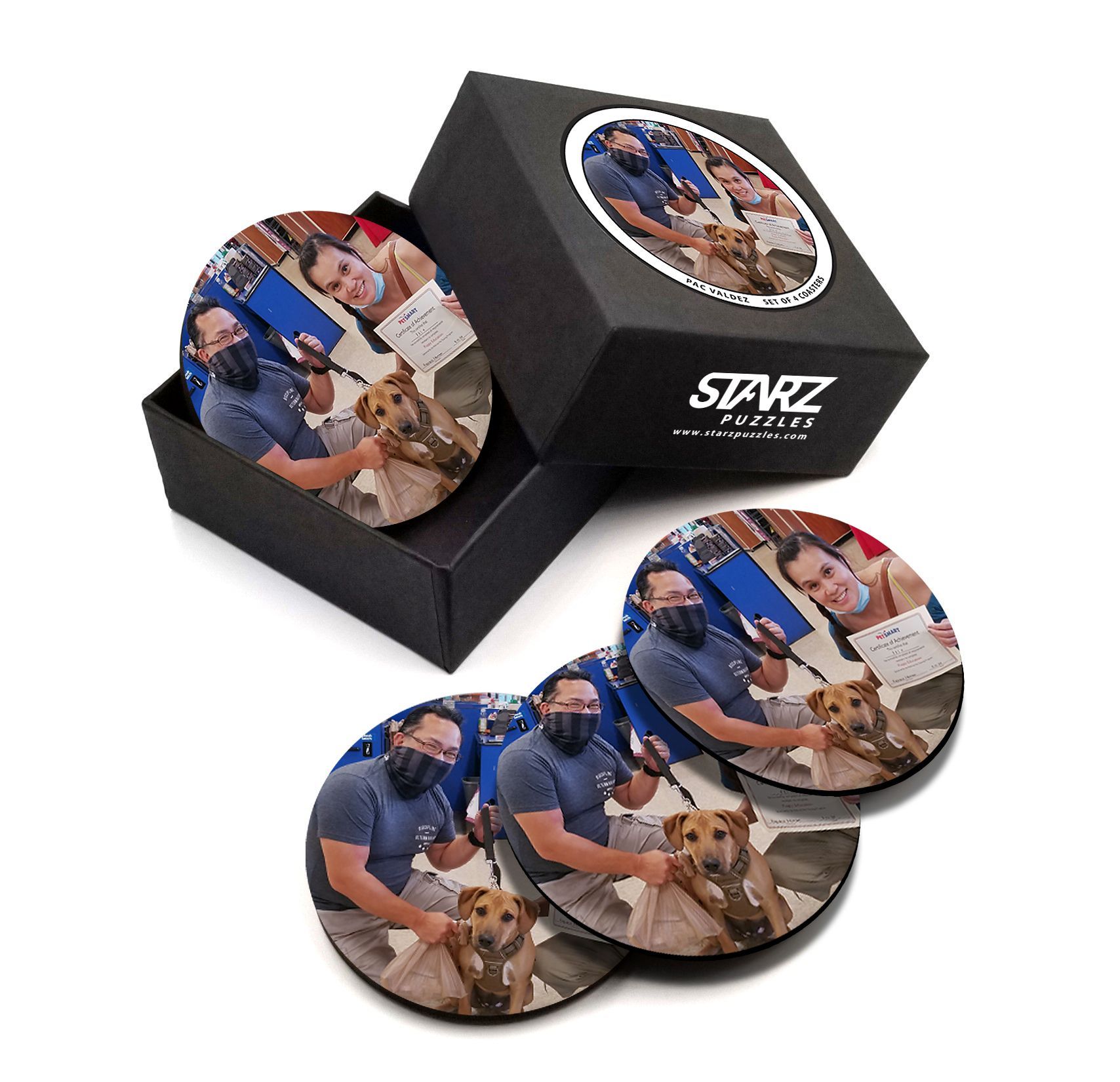 Starz Puzzles Custom Coasters
