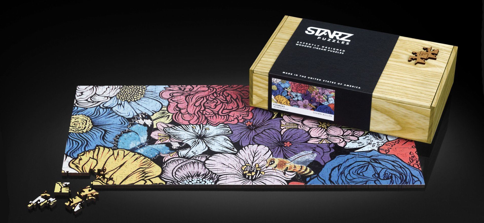 Starz Puzzles- High Quality Wooden Jigsaw Puzzles