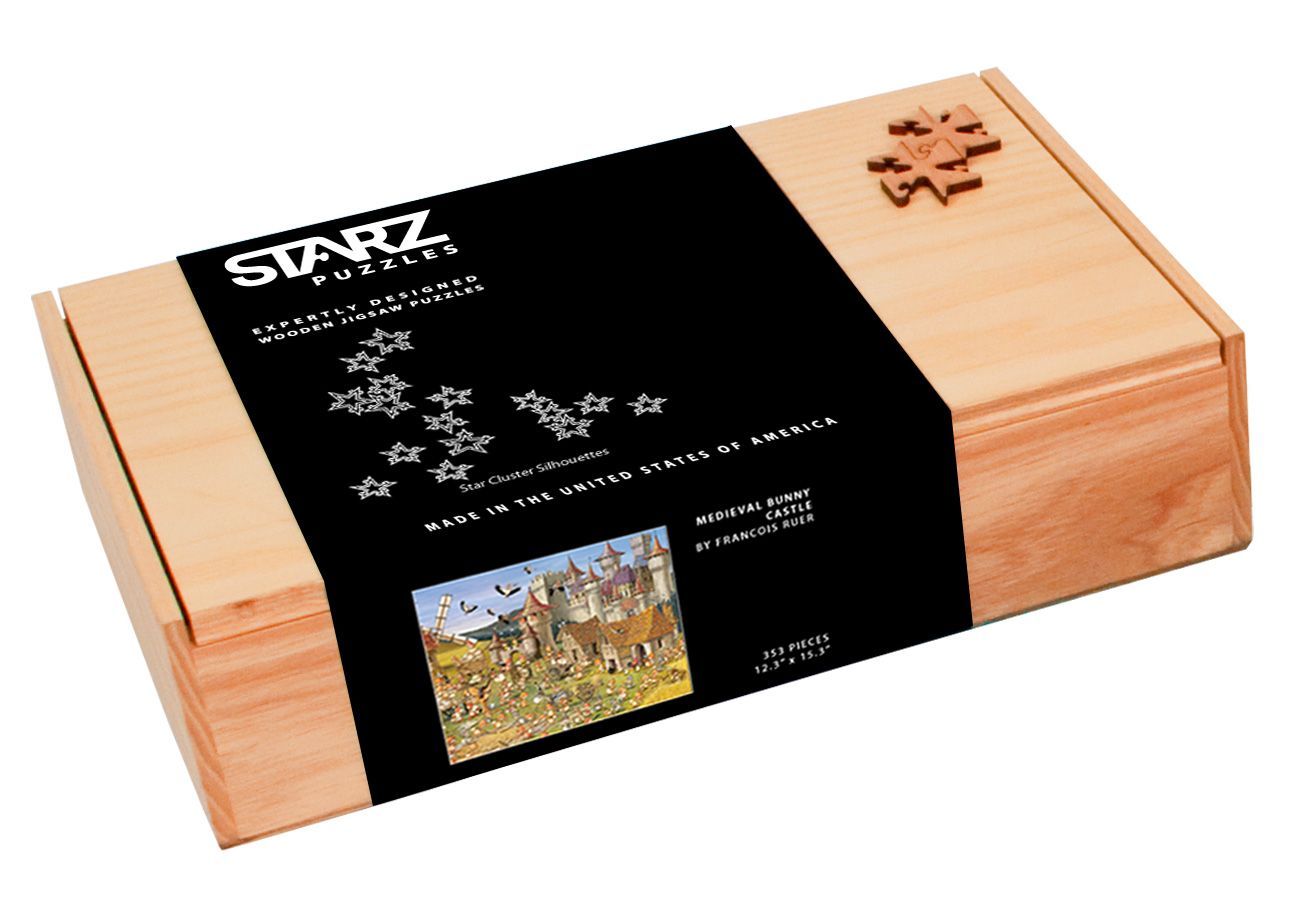 Starz Heirloom Ash Wood Box
