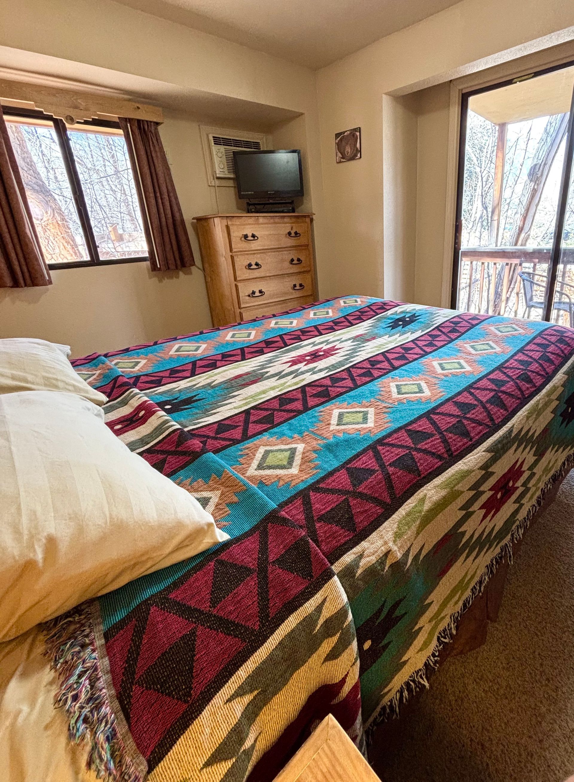 Private bedroom porch