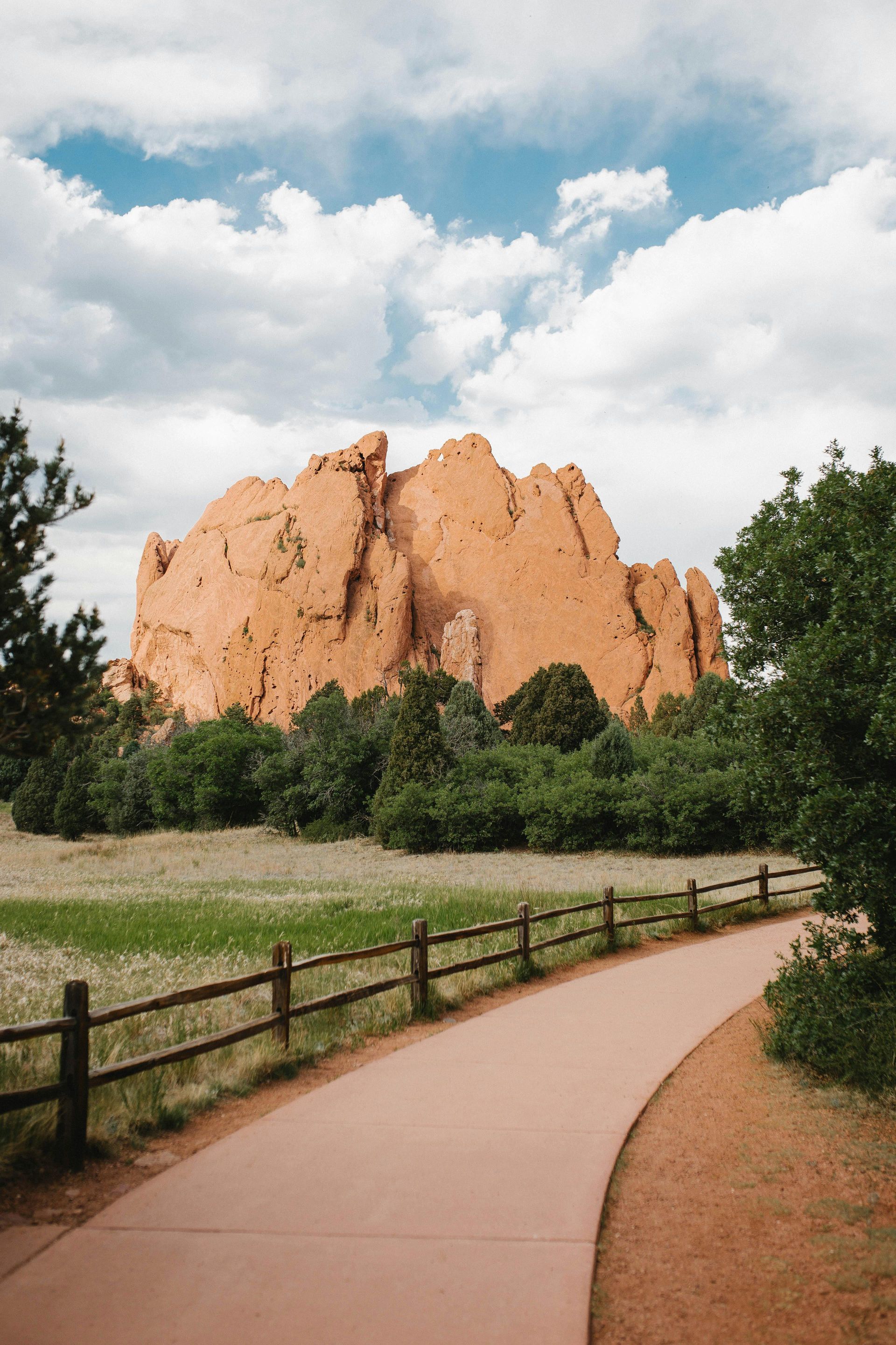 Beautiful rock formation