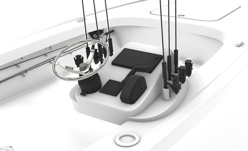 Spartina 21 side console layout, photo 2
