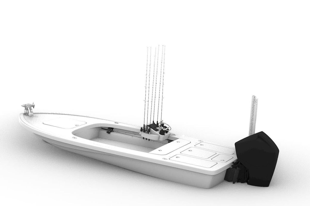 Spartina 21 with the side console layout