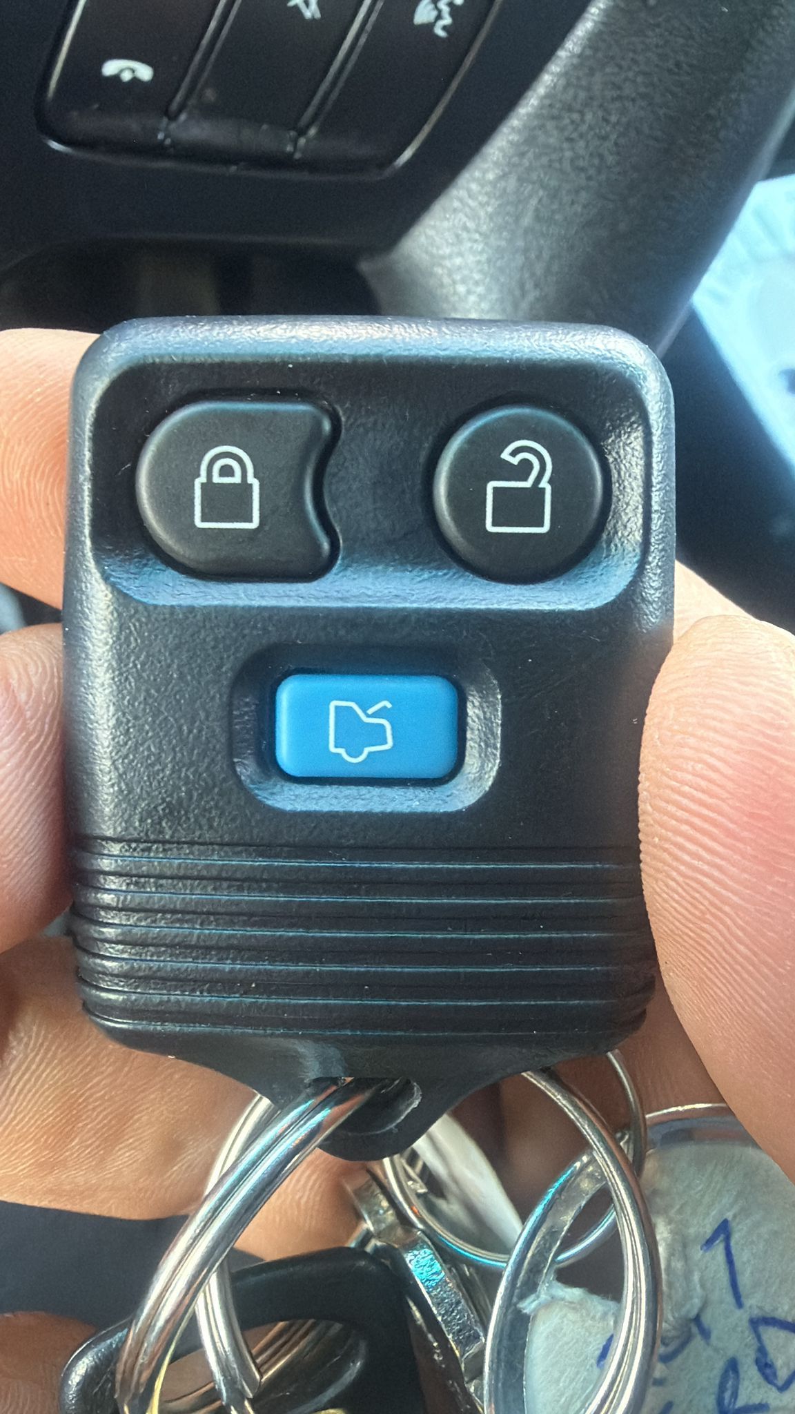 replaced car fob smark key