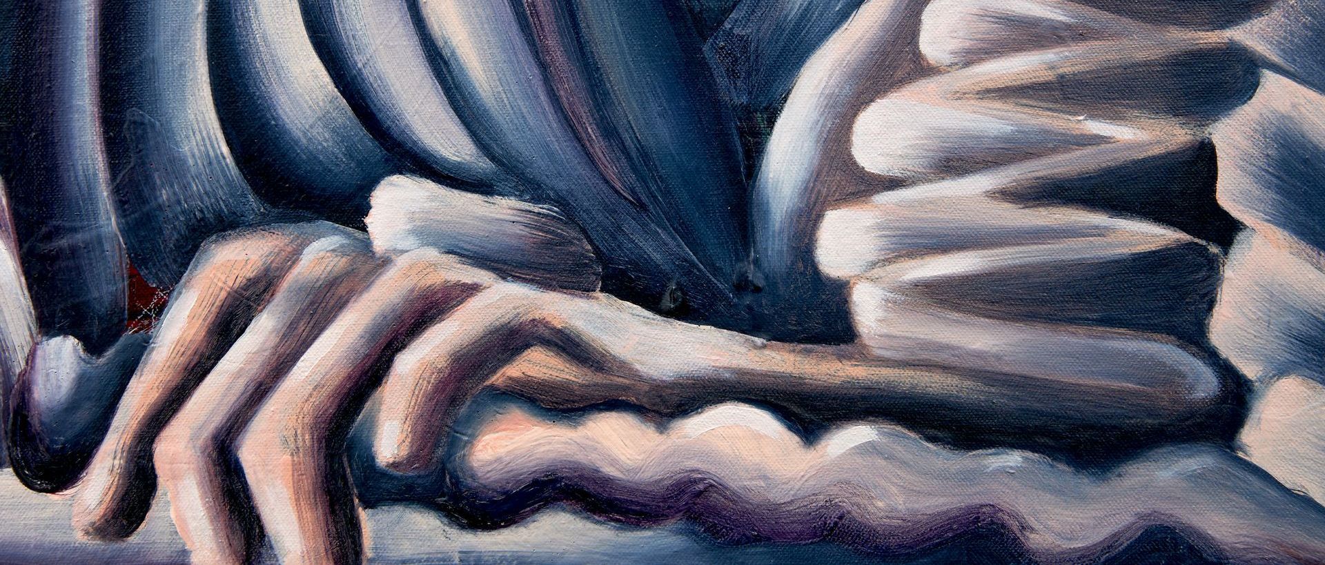 Detail of Lala Drona painting