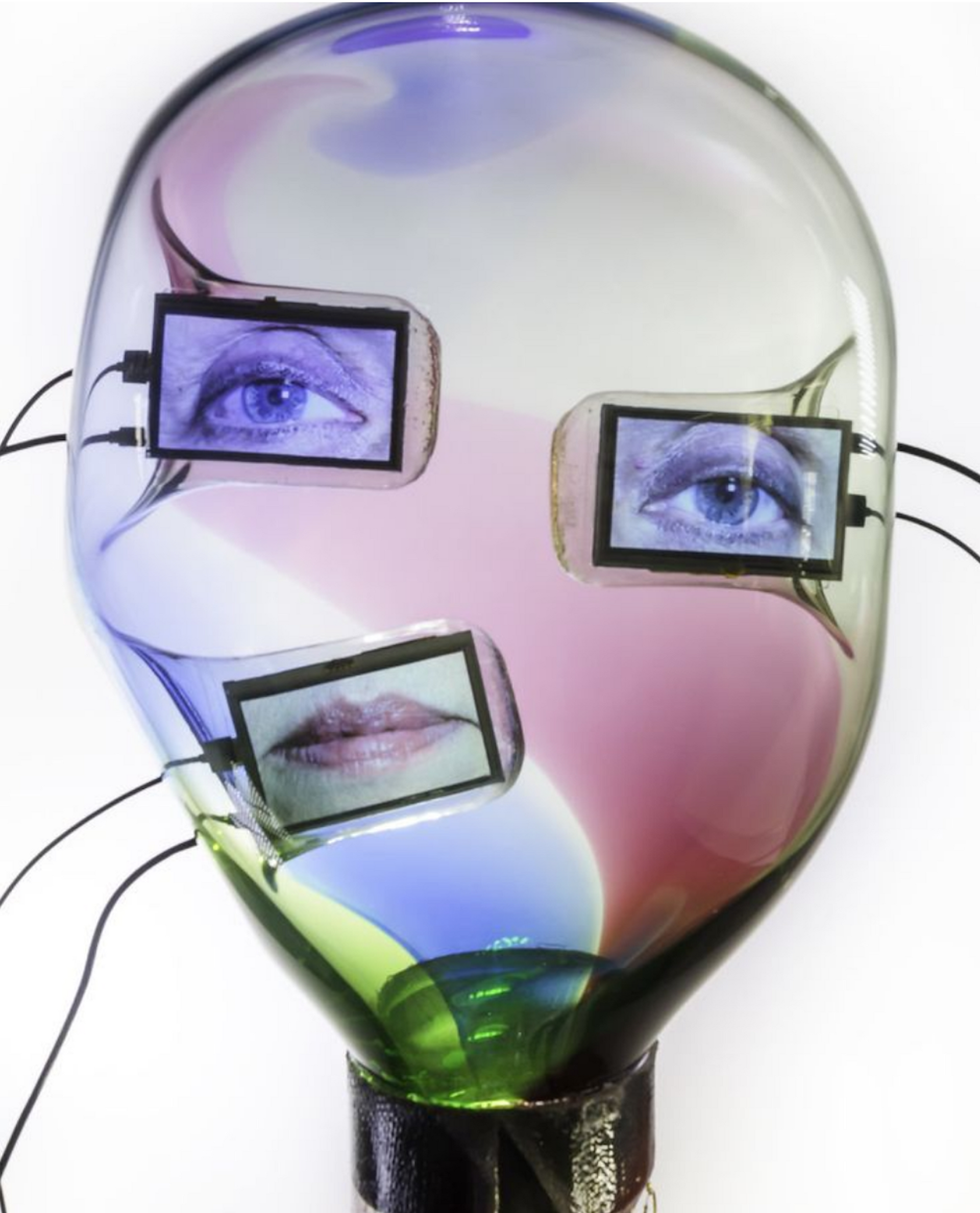 Tony Oursler in expanded painting