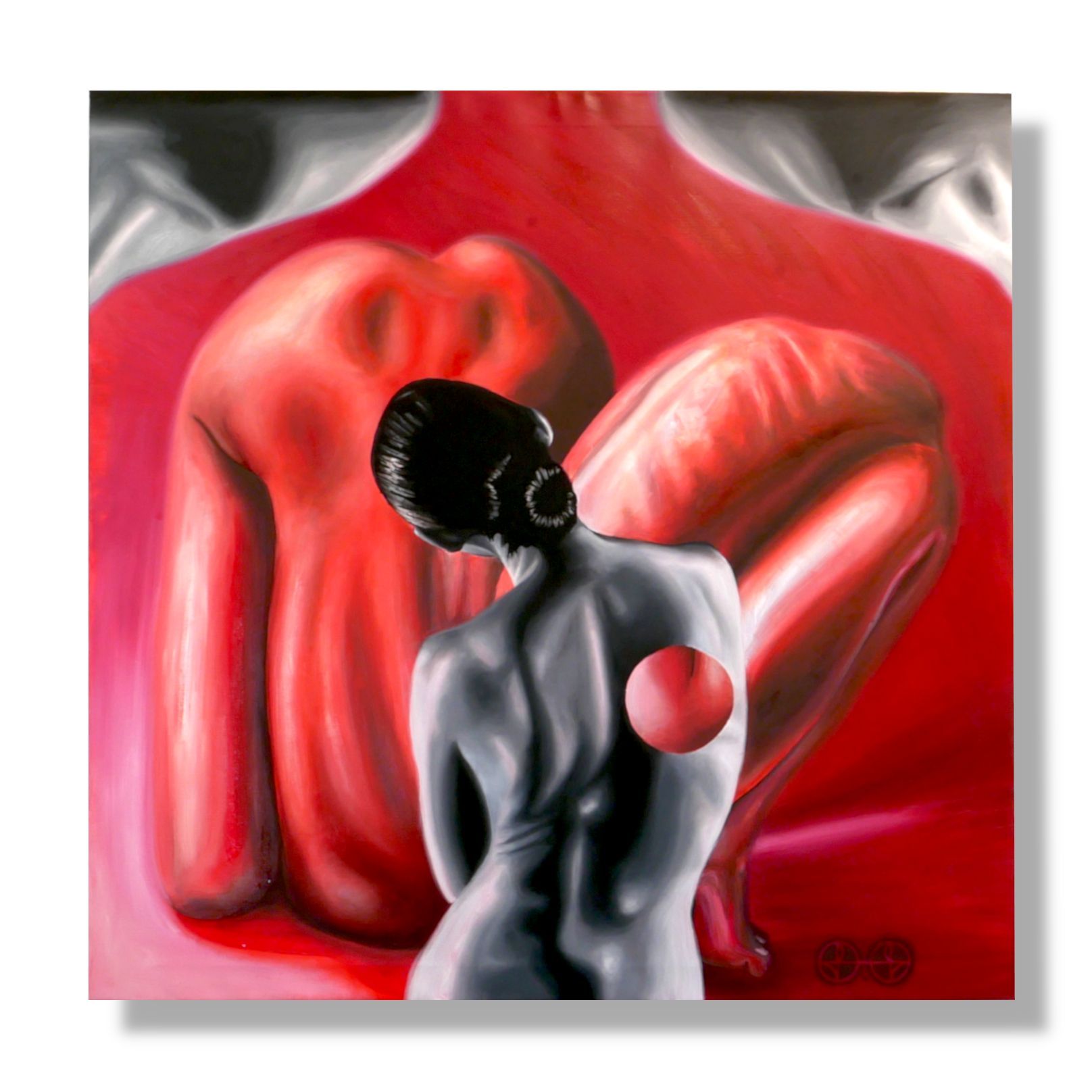 Oil painting by Lala Drona titled 
