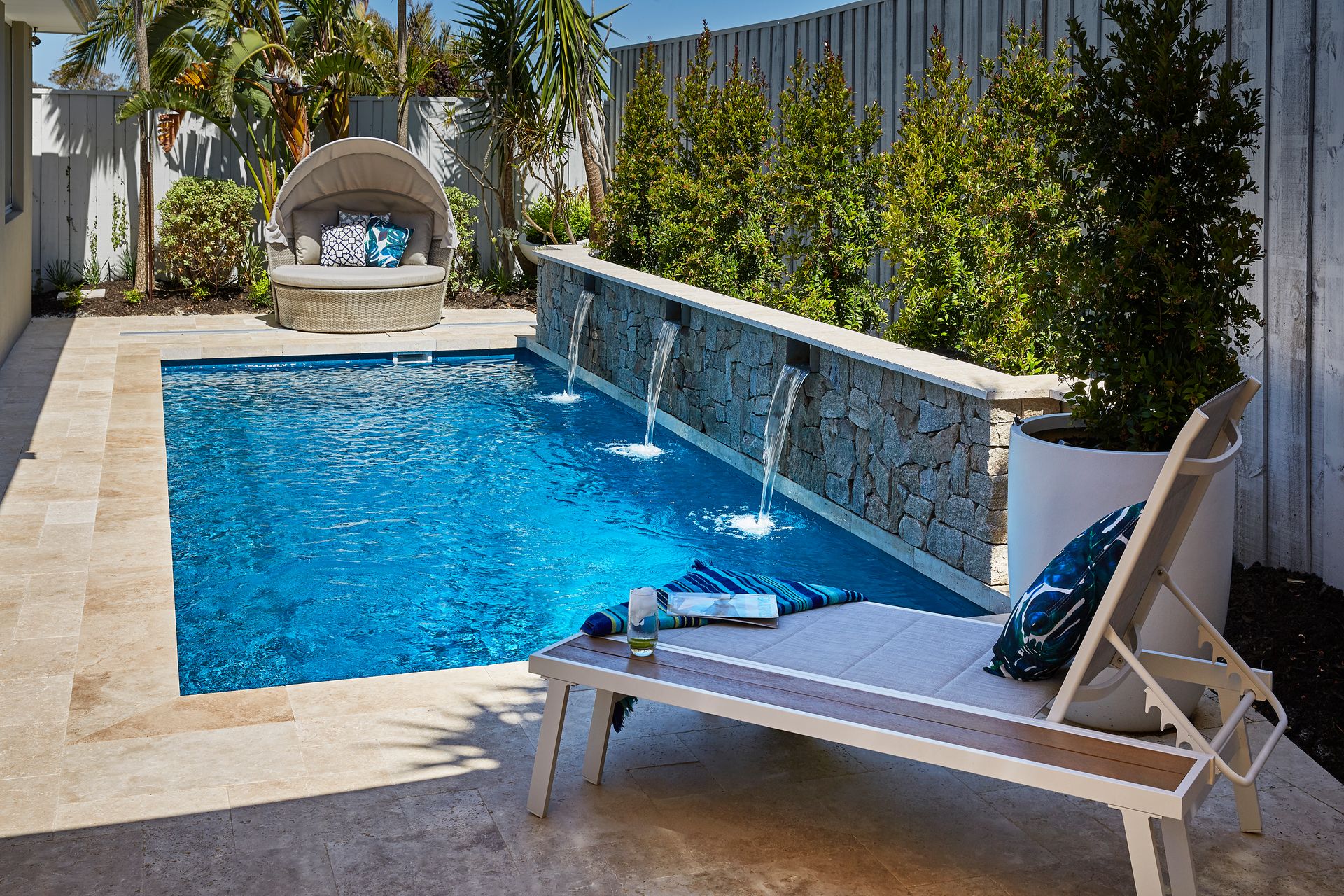 A Swimming Pool is Being Built in a Construction Site — Gibson Family Pools Pty Ltd In Forster, NSW